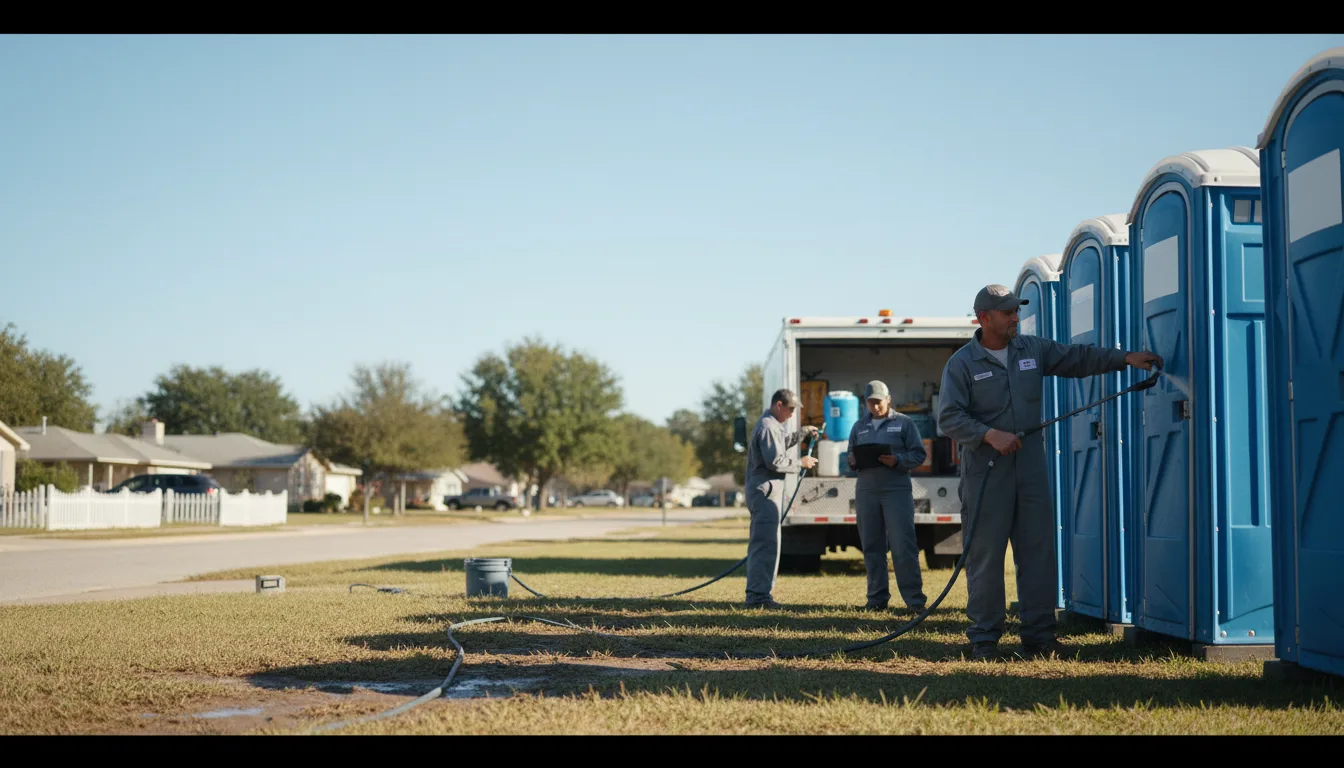 Long-Term Portable Toilet Rental in Mannsville, OK near me